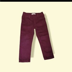 Jordache 3T girls maroon jeggings